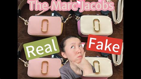 marc jacobs snapshot bag fake vs authentic|marc jacobs check by ch.